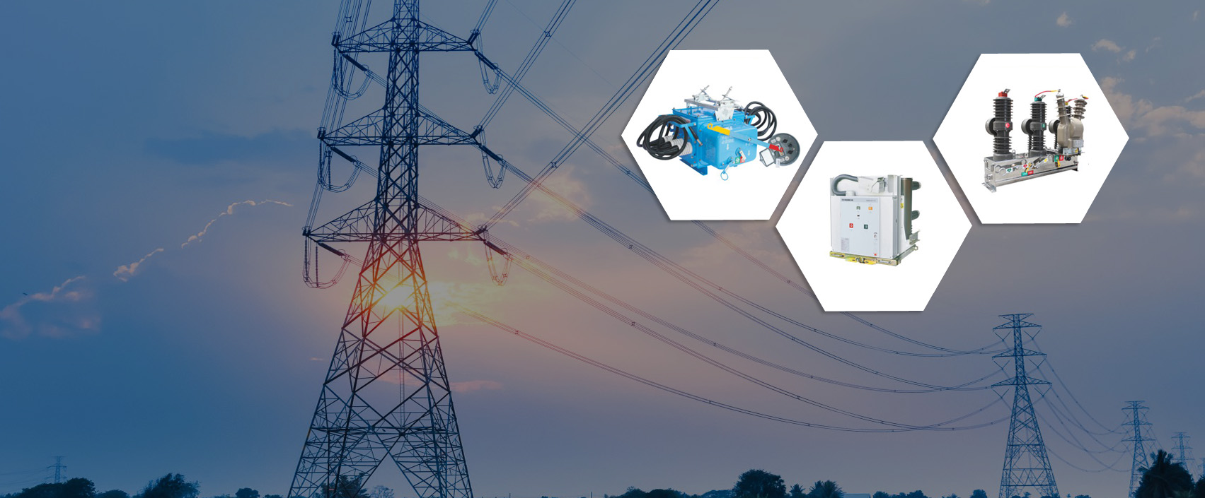 Indoor and outdoor vacuum circuit breakers and pole mounted switches